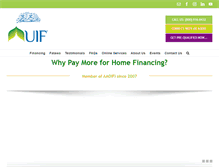 Tablet Screenshot of myuif.com